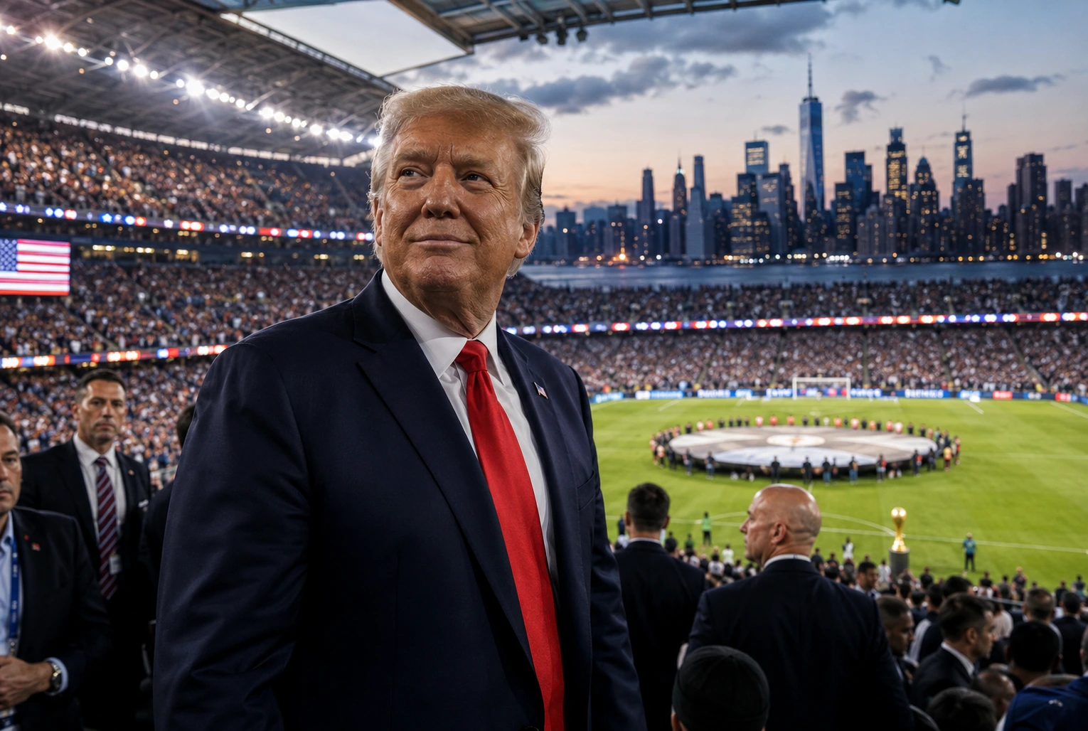 Trump to Attend World Cup Final in New Jersey on Sunday